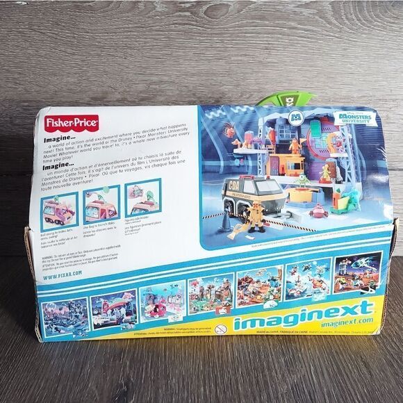 Fisher Price Disney / Pixar Imaginext Monsters University Team Van Exclusive Set - Picture 6 of 7